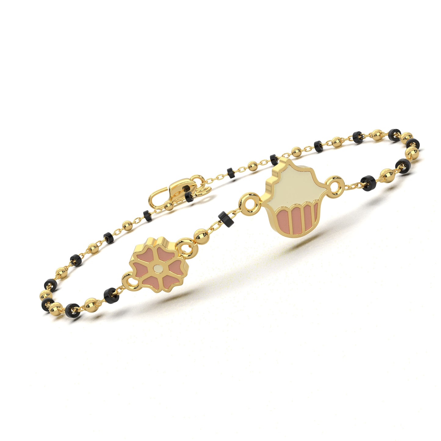 Golden Scoops Delight Bracelet.