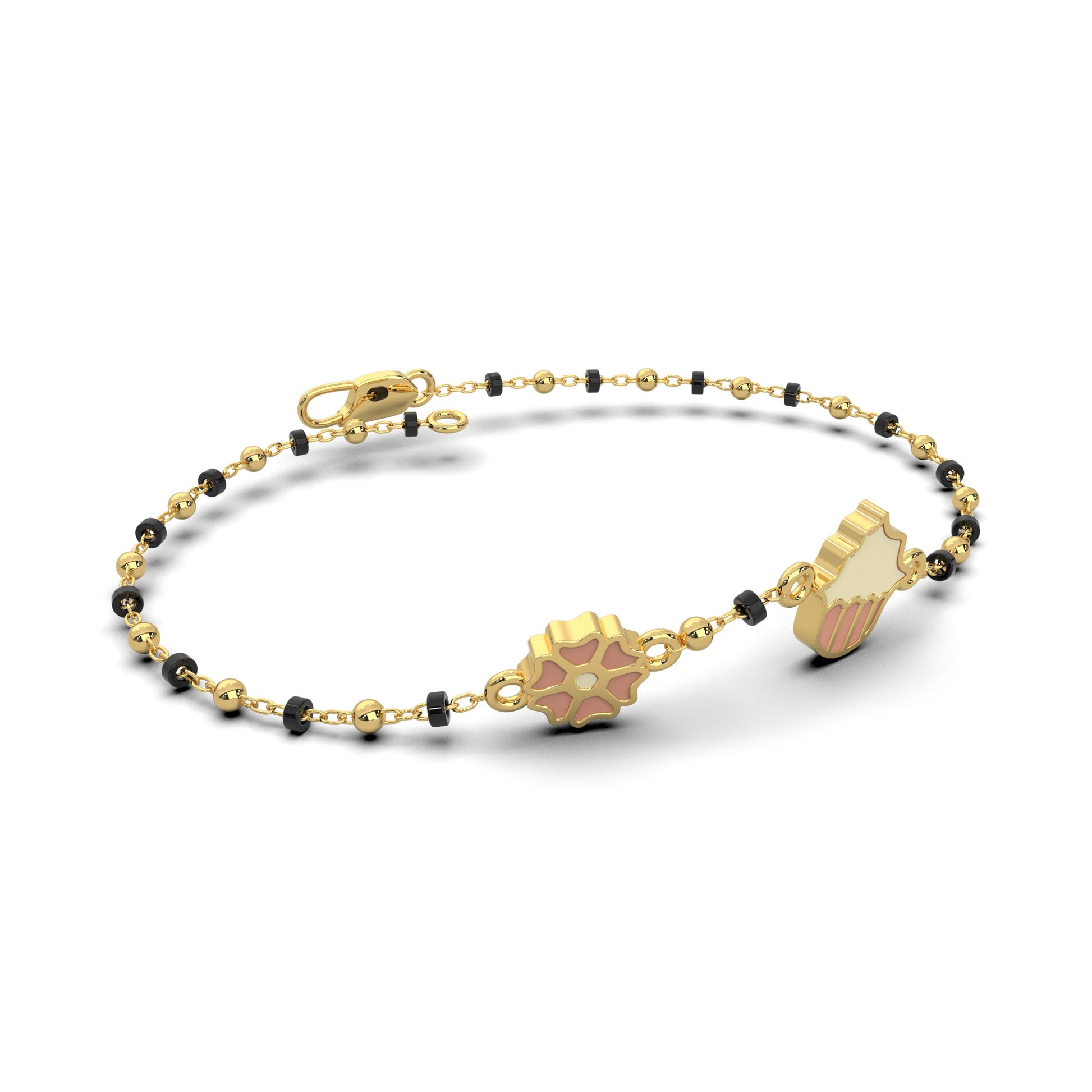 18 Kt Rose Gold Diamond Bracelets