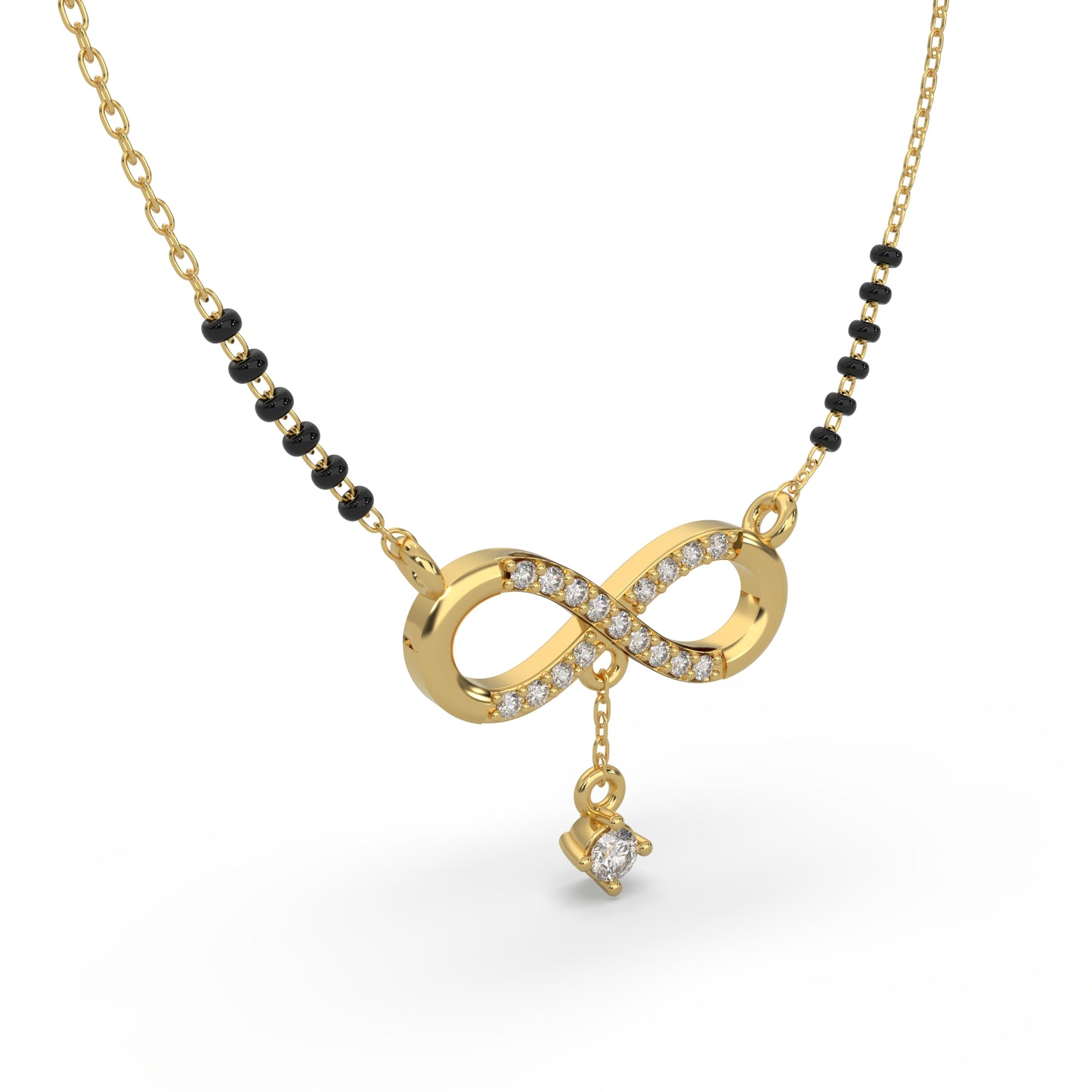 Sacred Infinity Diamond Mangalsutra