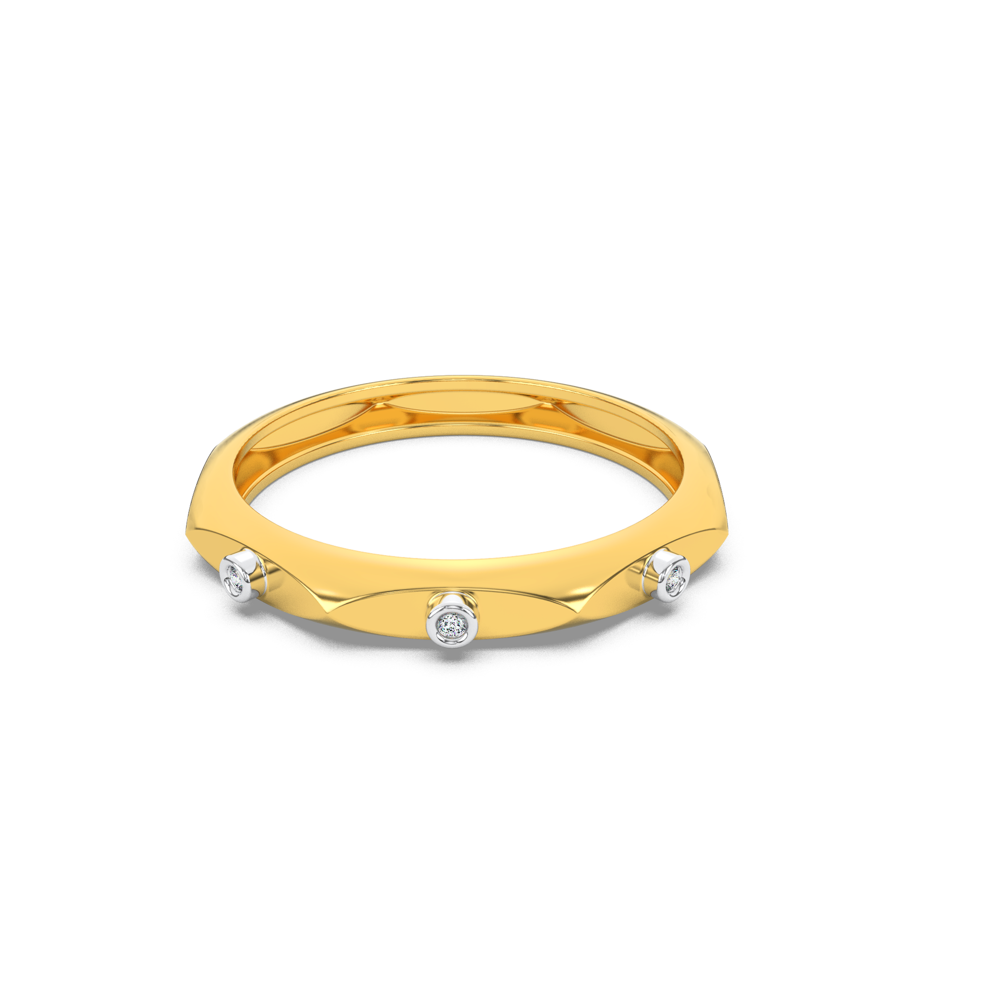 14 Kt Yellow Gold Diamond 