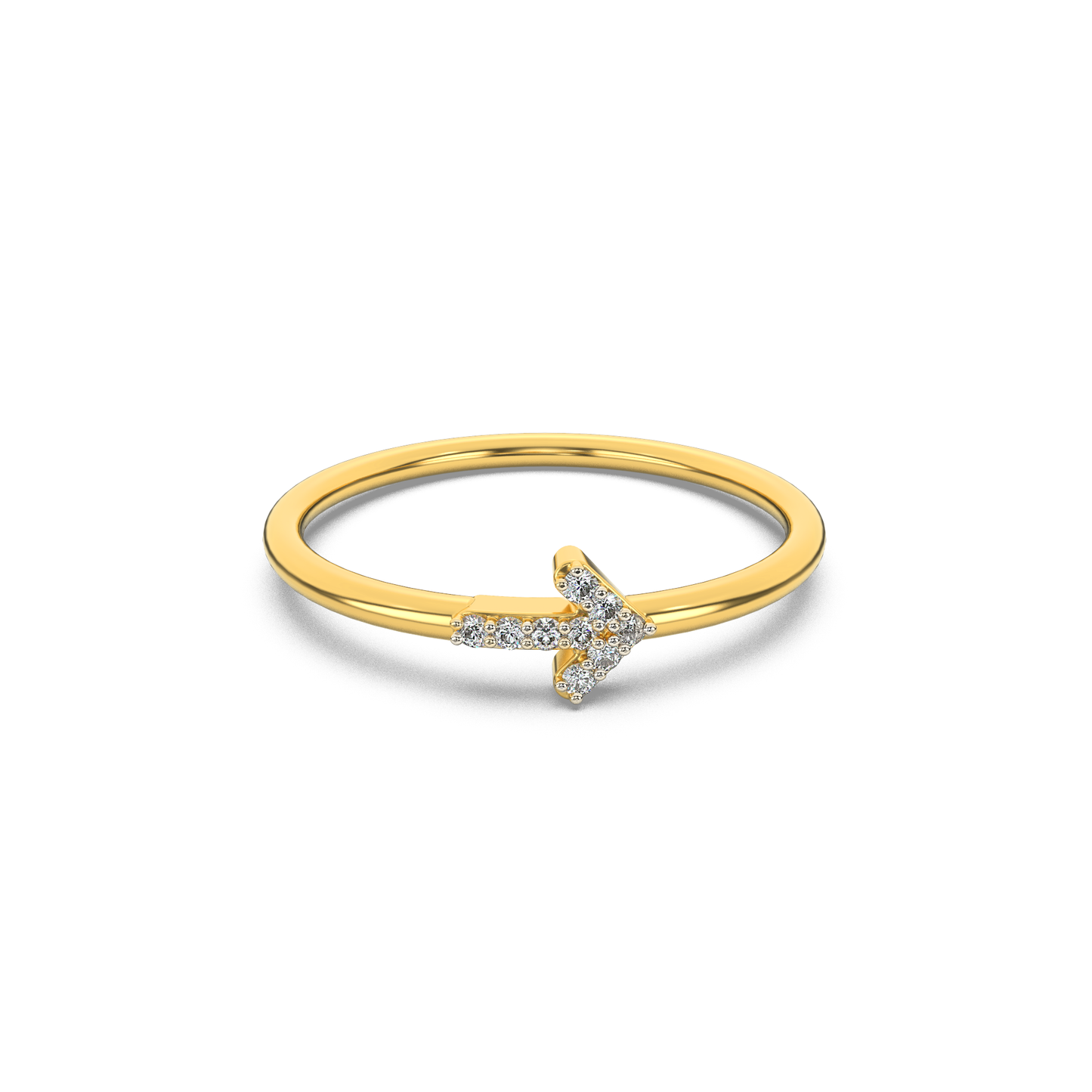 Serene Sparkle Diamond Ring