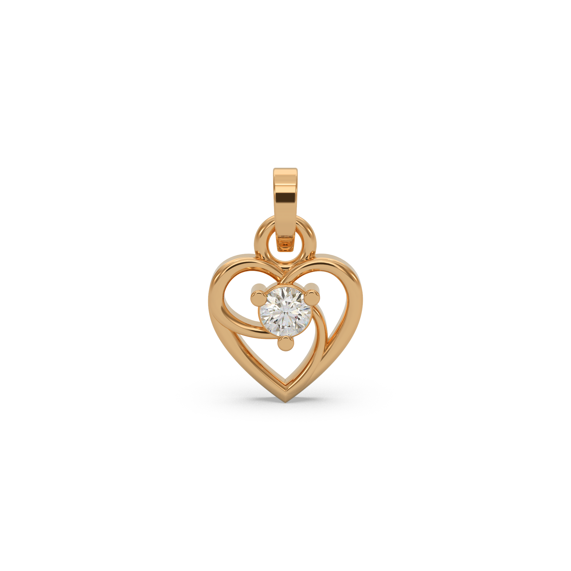 Timeless Heart Diamond Pendant