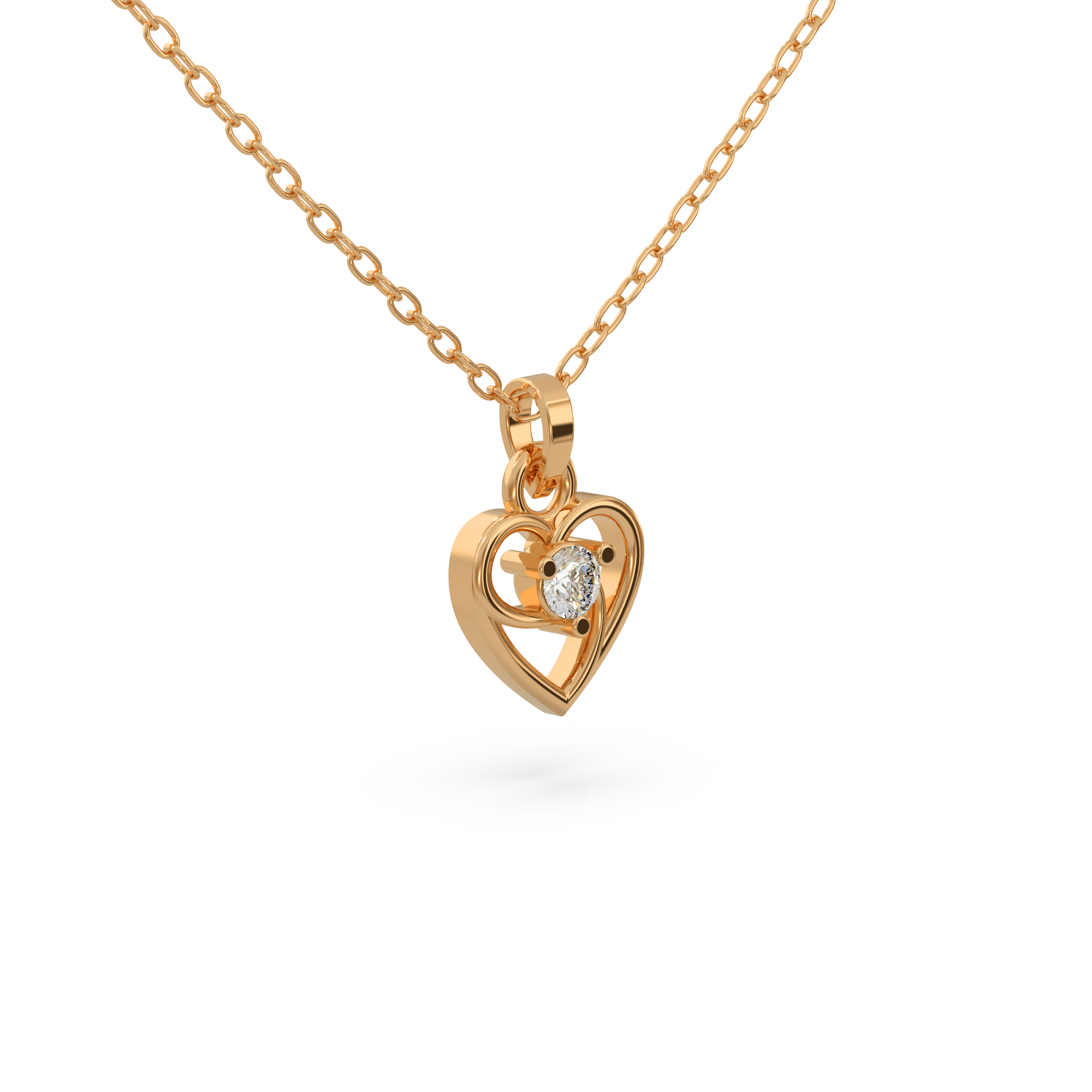 Timeless Heart Diamond Pendant