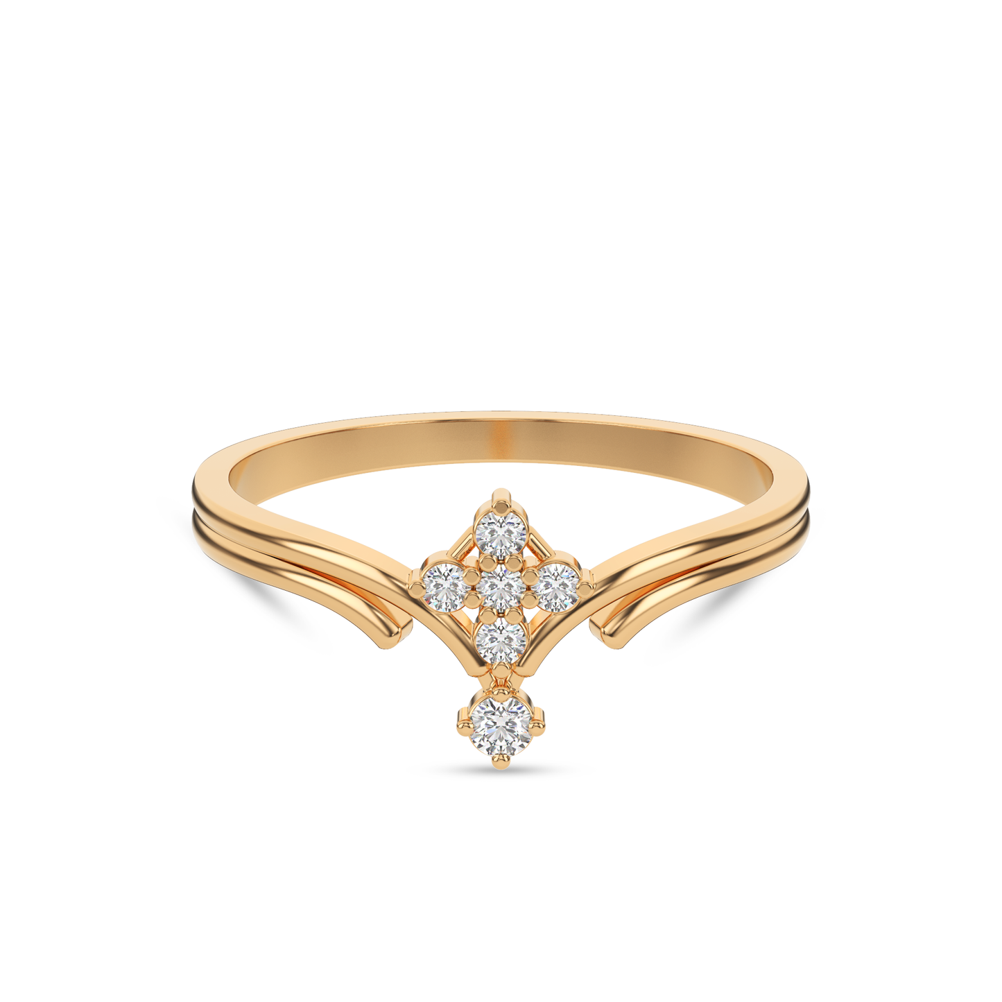 Celestial Whisper Diamond Ring