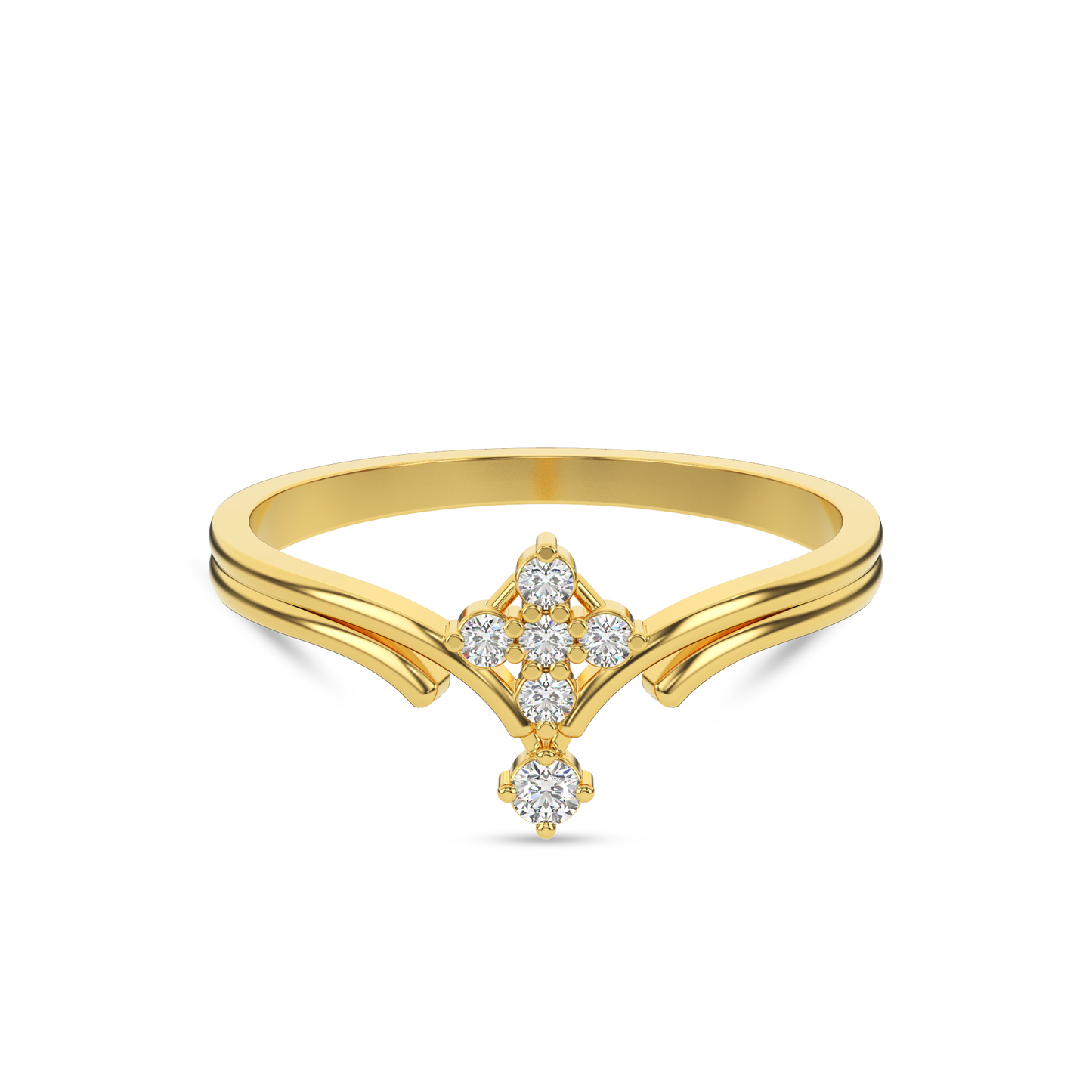 Celestial Whisper Diamond Ring