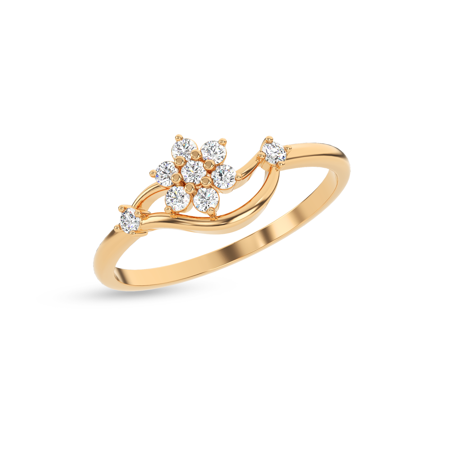 Diamond Halo Bliss Ring