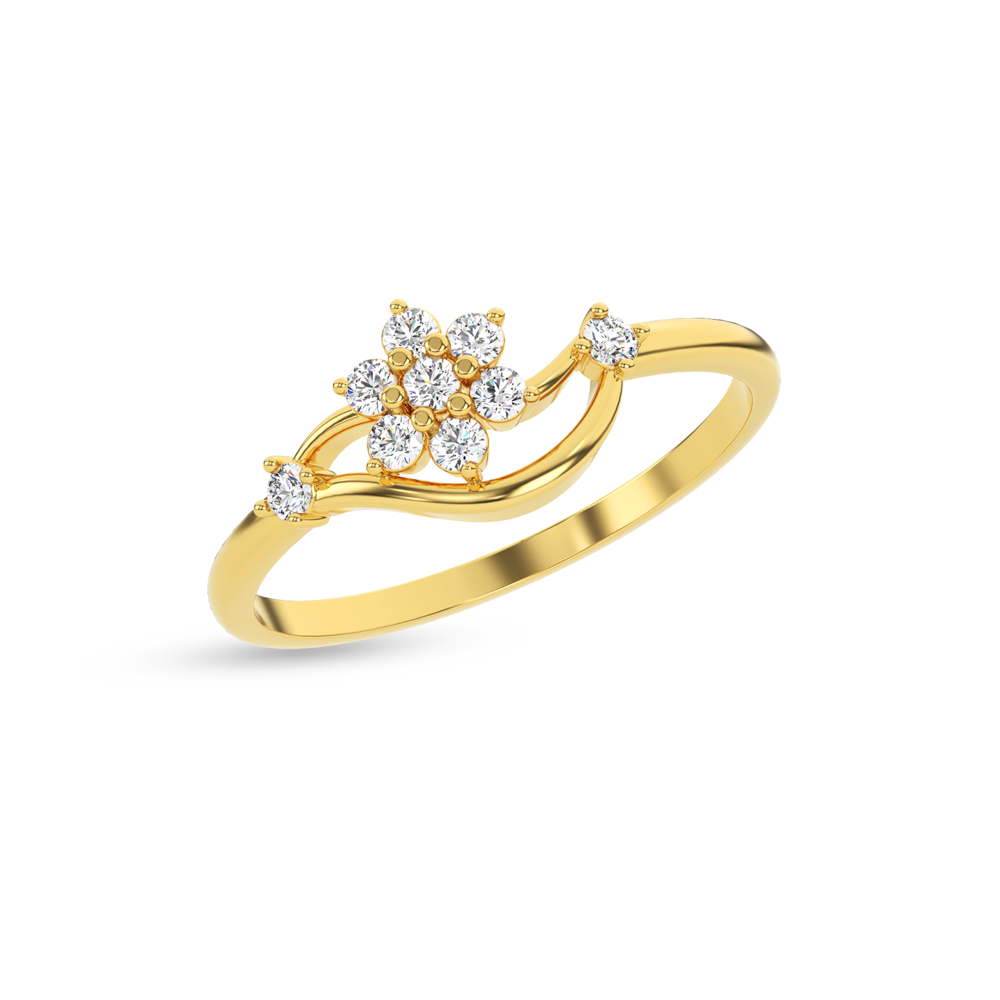 Diamond Halo Bliss Ring