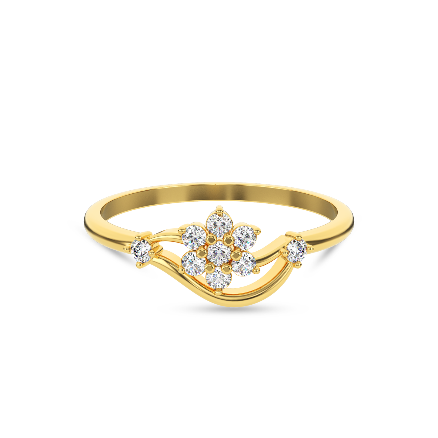 Diamond Halo Bliss Ring