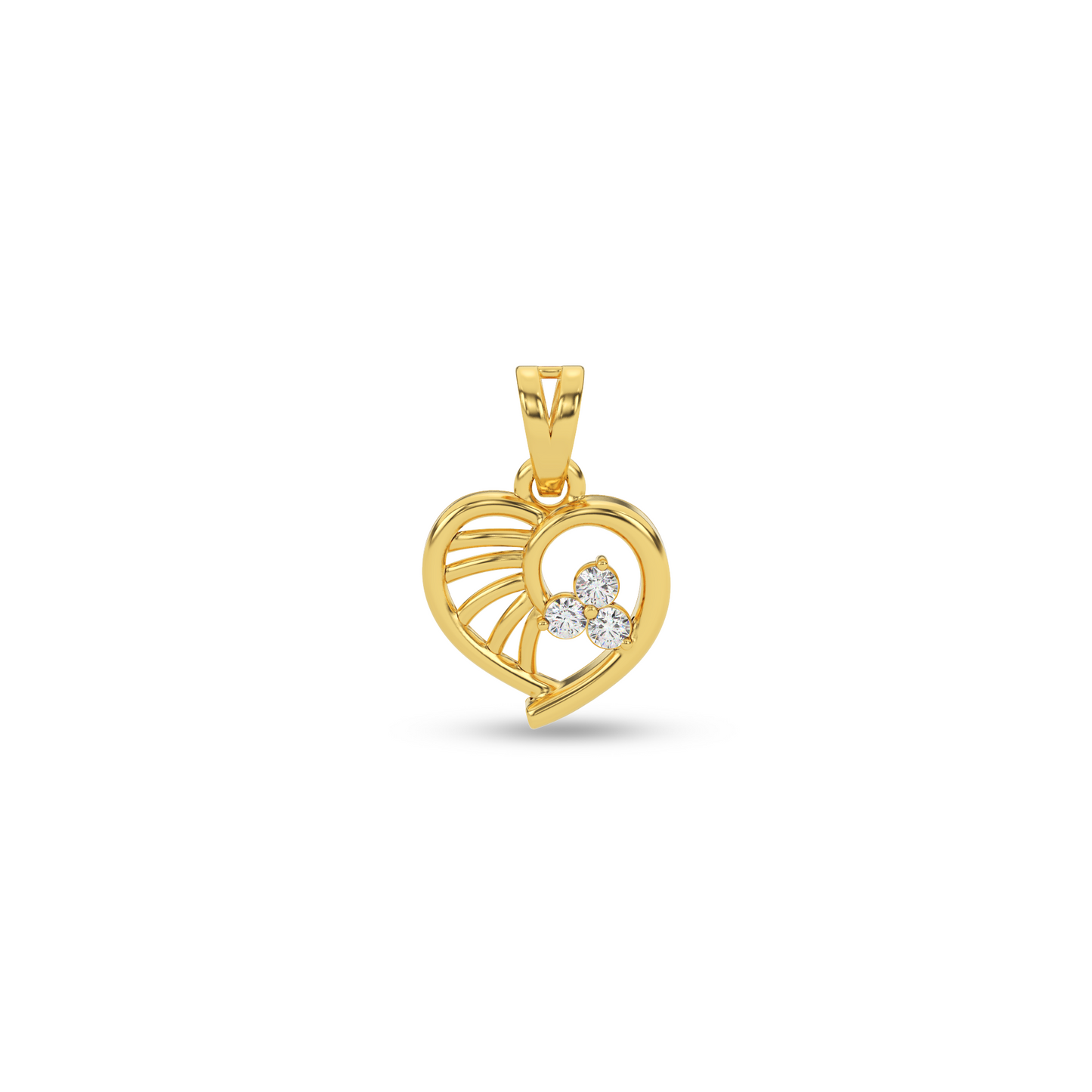 Celestial Charm Natural Diamond Pendant