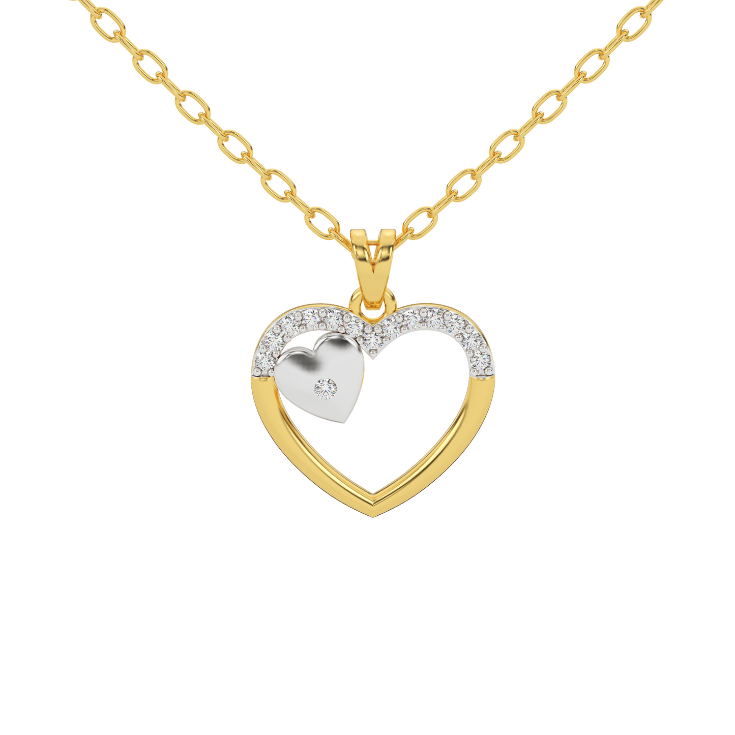 Timeless Beauty Natural Diamond Pendant