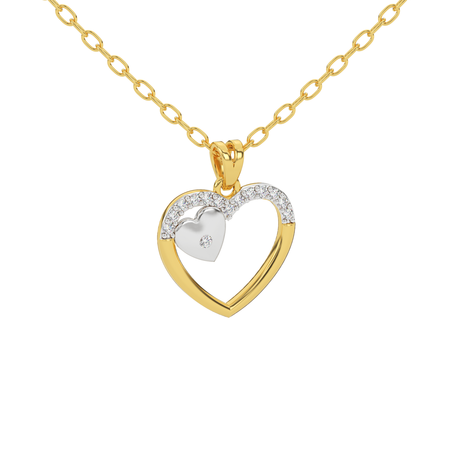 Timeless Beauty Natural Diamond Pendant