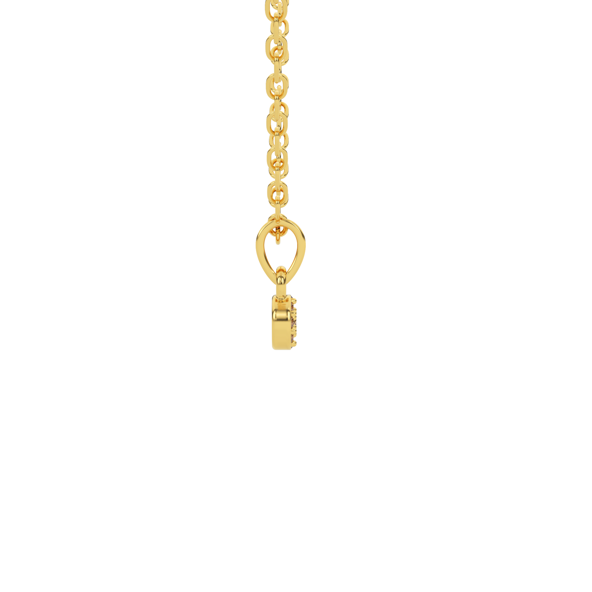 14 Kt Yellow Gold Diamond Charms & Pendants