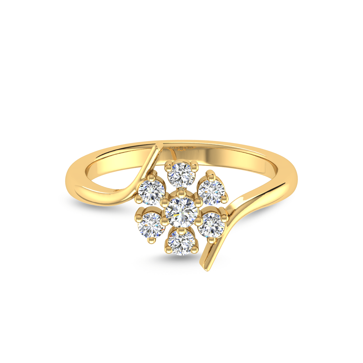 Ethnic Bloom Diamond Ring