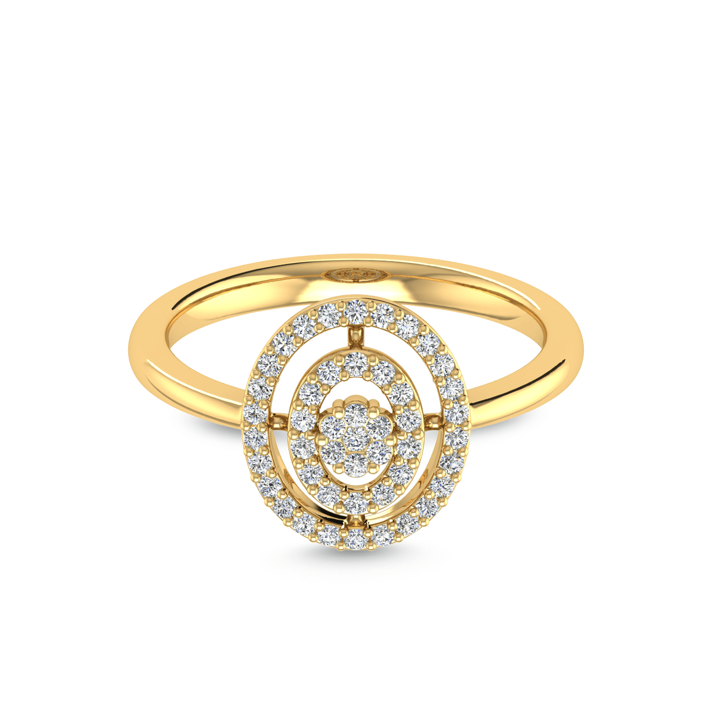 Divinity Gold Diamond Ring