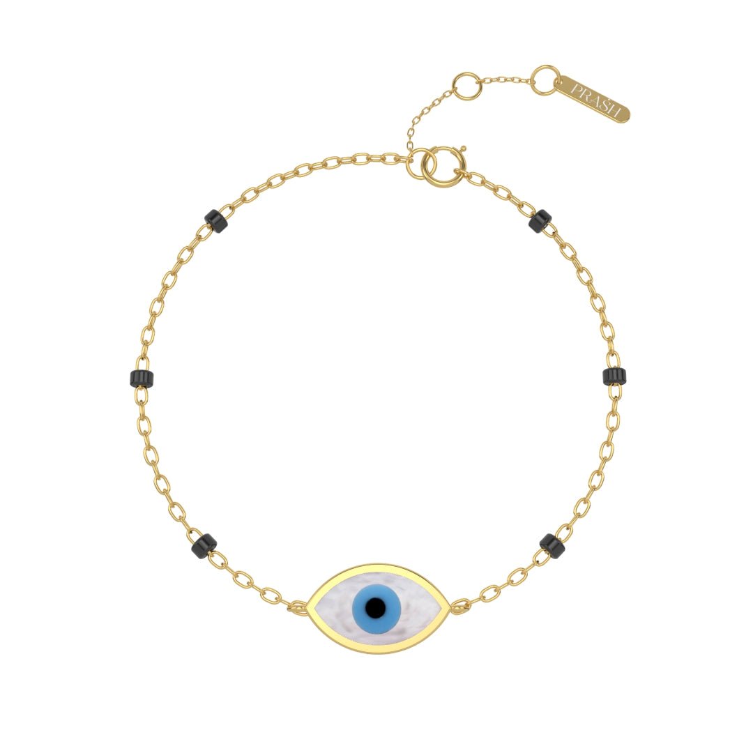 Protective Eye Bracelet With Beads