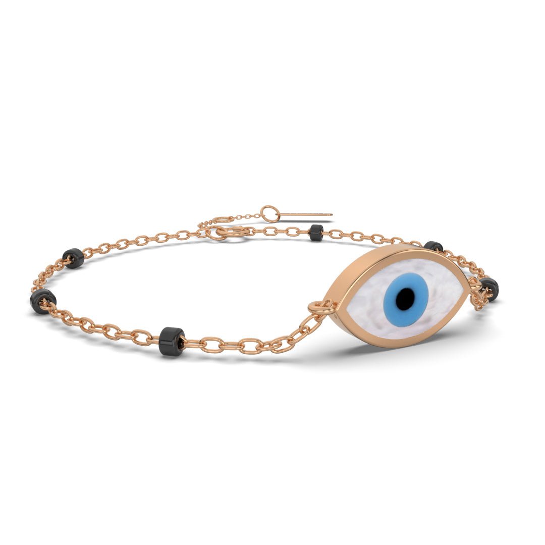 Protective Eye Bracelet With Beads