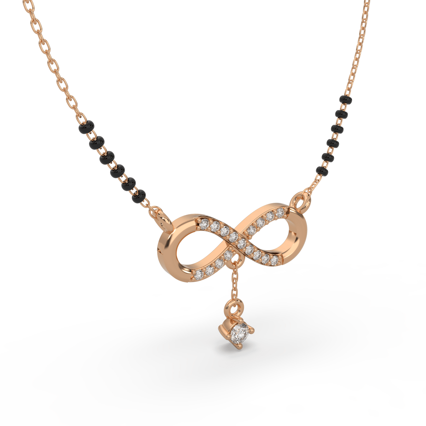 Sacred Infinity Diamond Mangalsutra