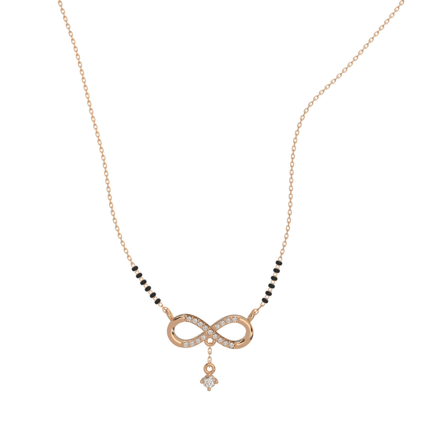 Sacred Infinity Diamond Mangalsutra