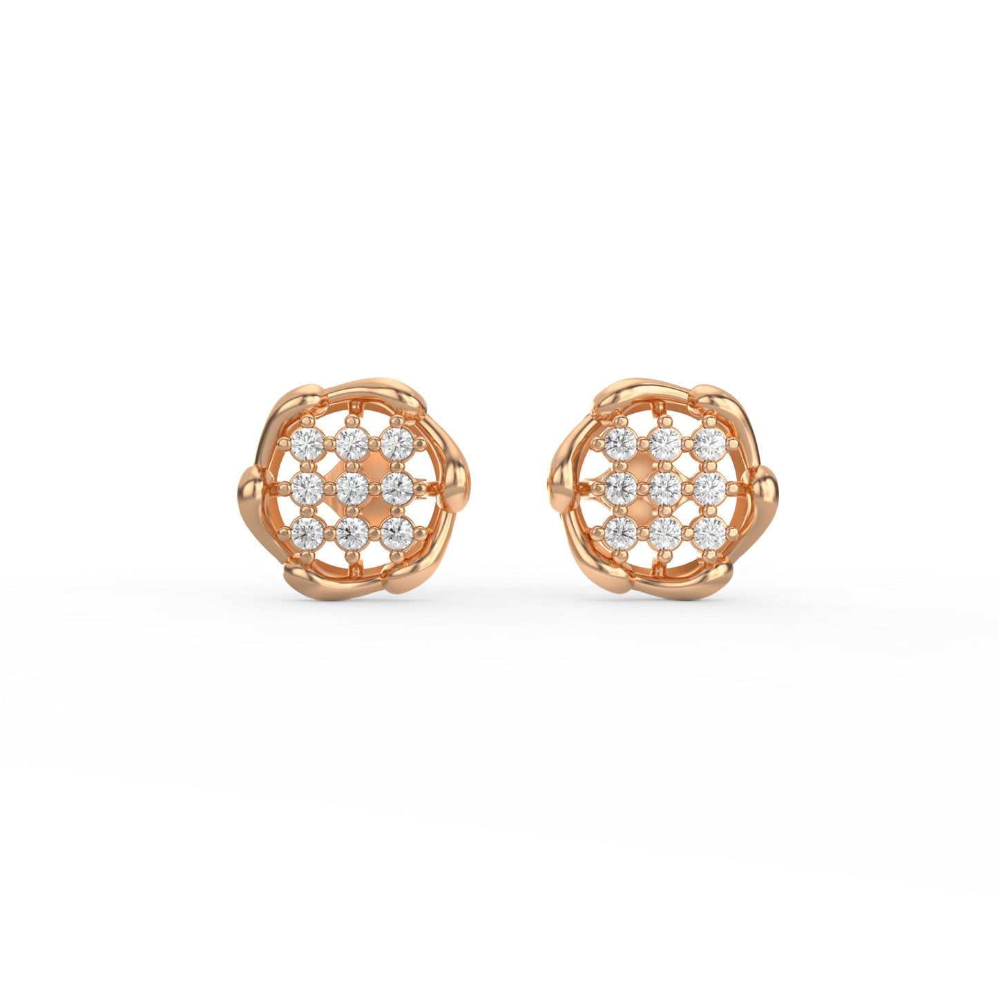 Blooming Beauty Diamond Earring