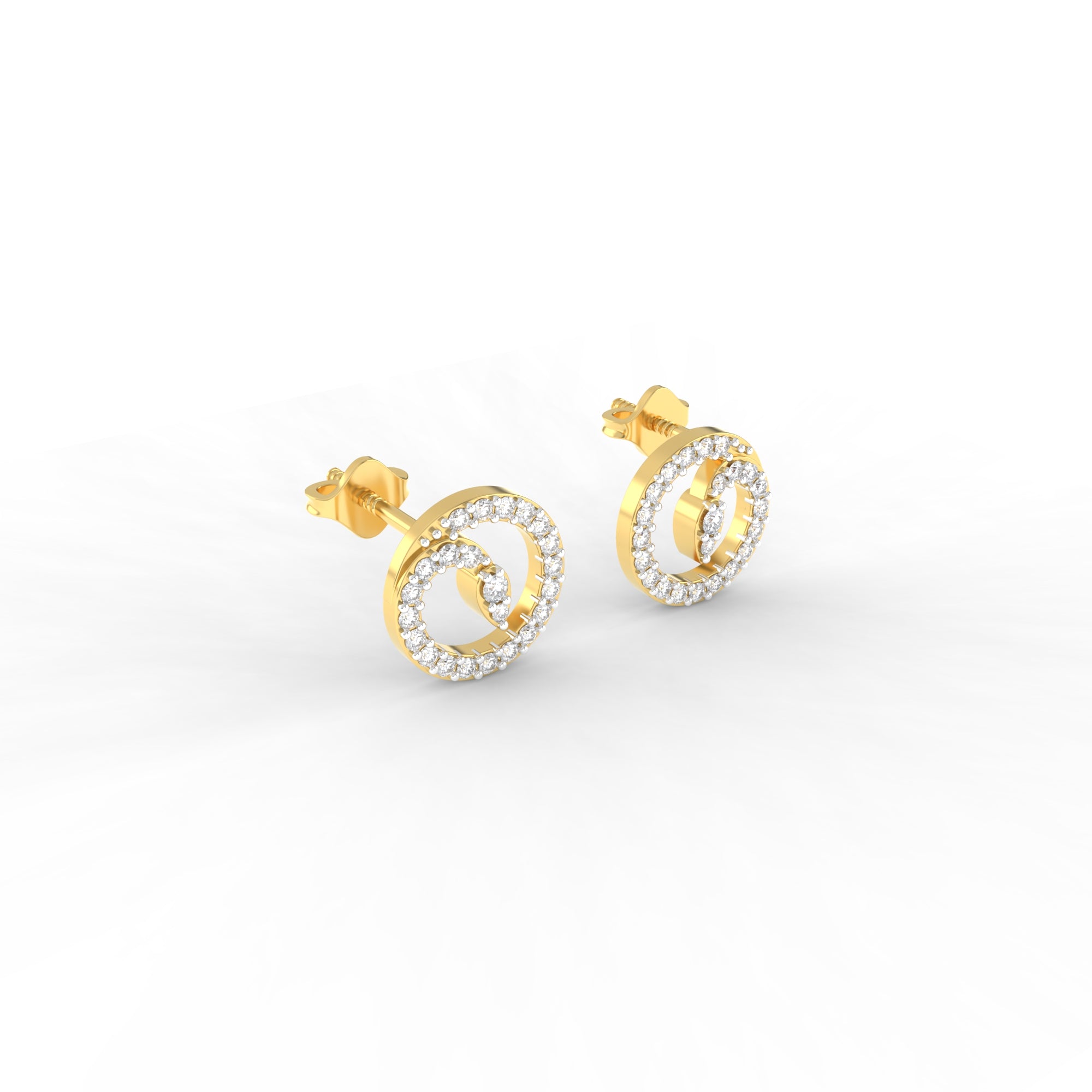 Encircled Joy Diamond Earring