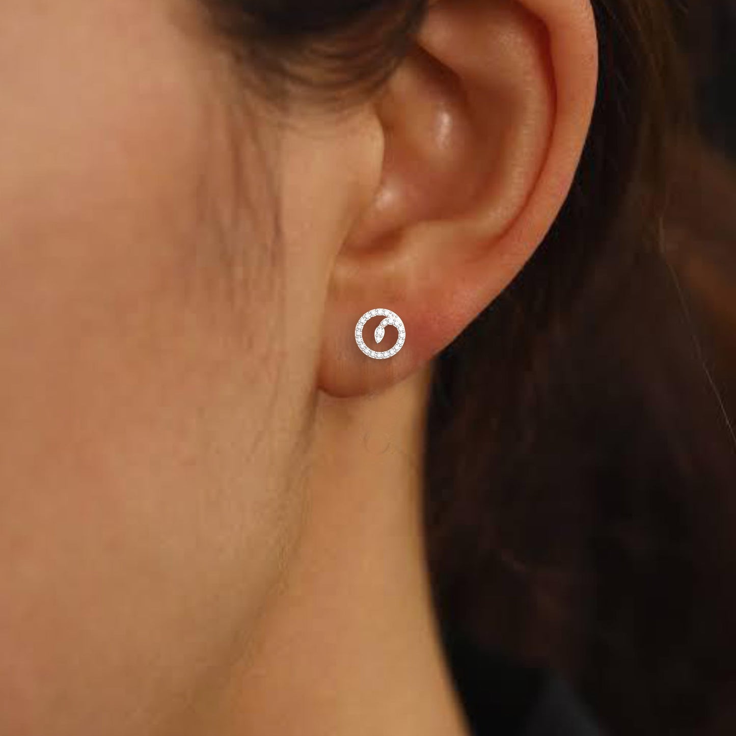 Encircled Joy Diamond Earring