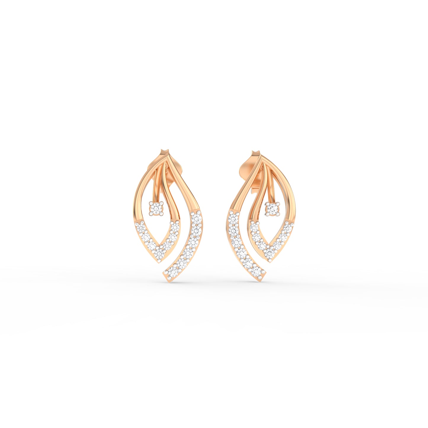 Trendy Elegance Diamond Earring