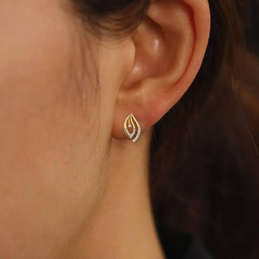 Trendy Elegance Diamond Earring