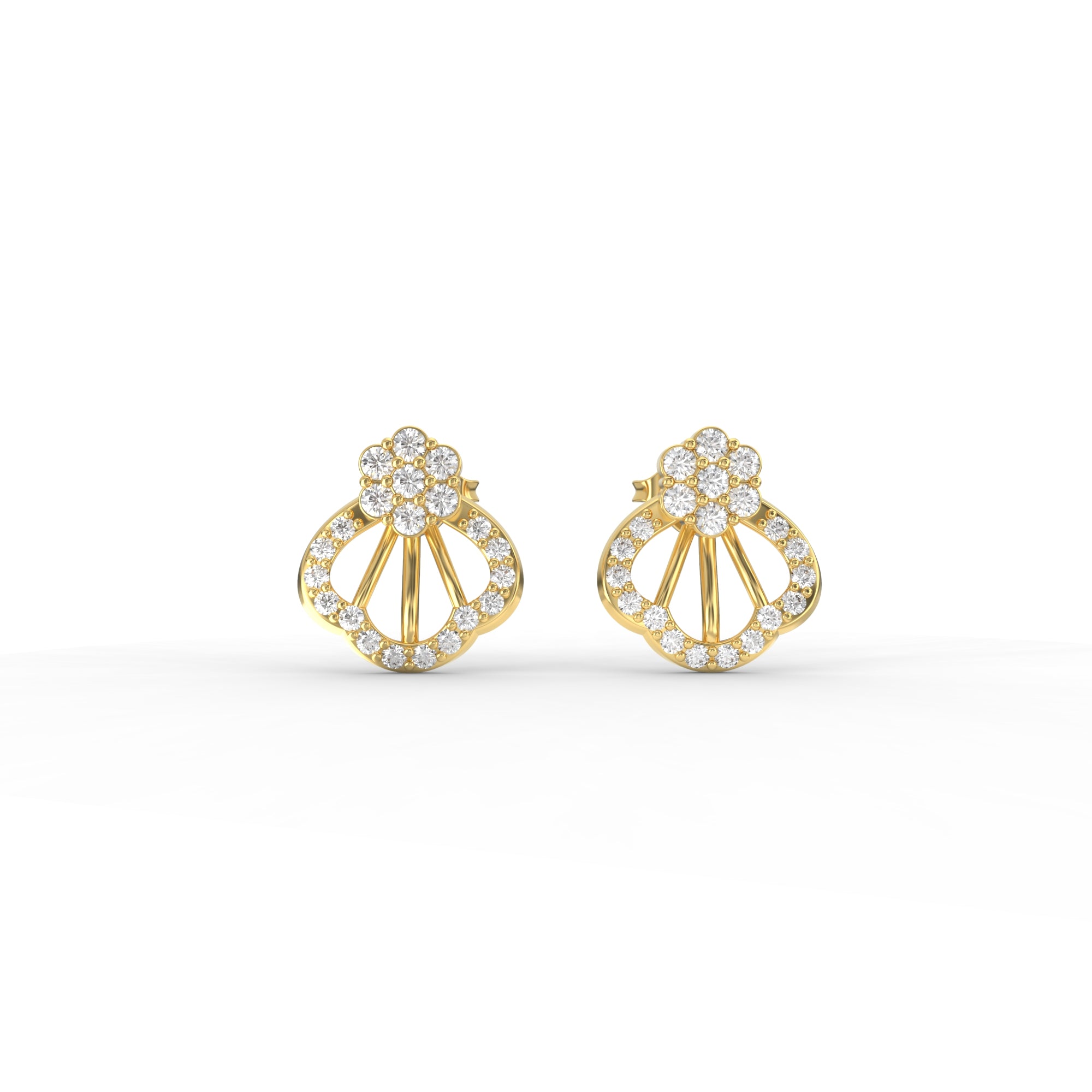 Ethnic Diamond Earring