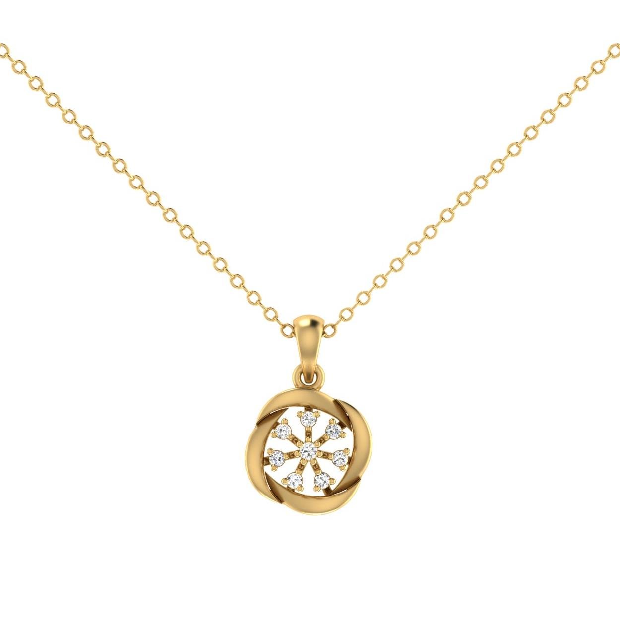 Akriti Diamond Pendant