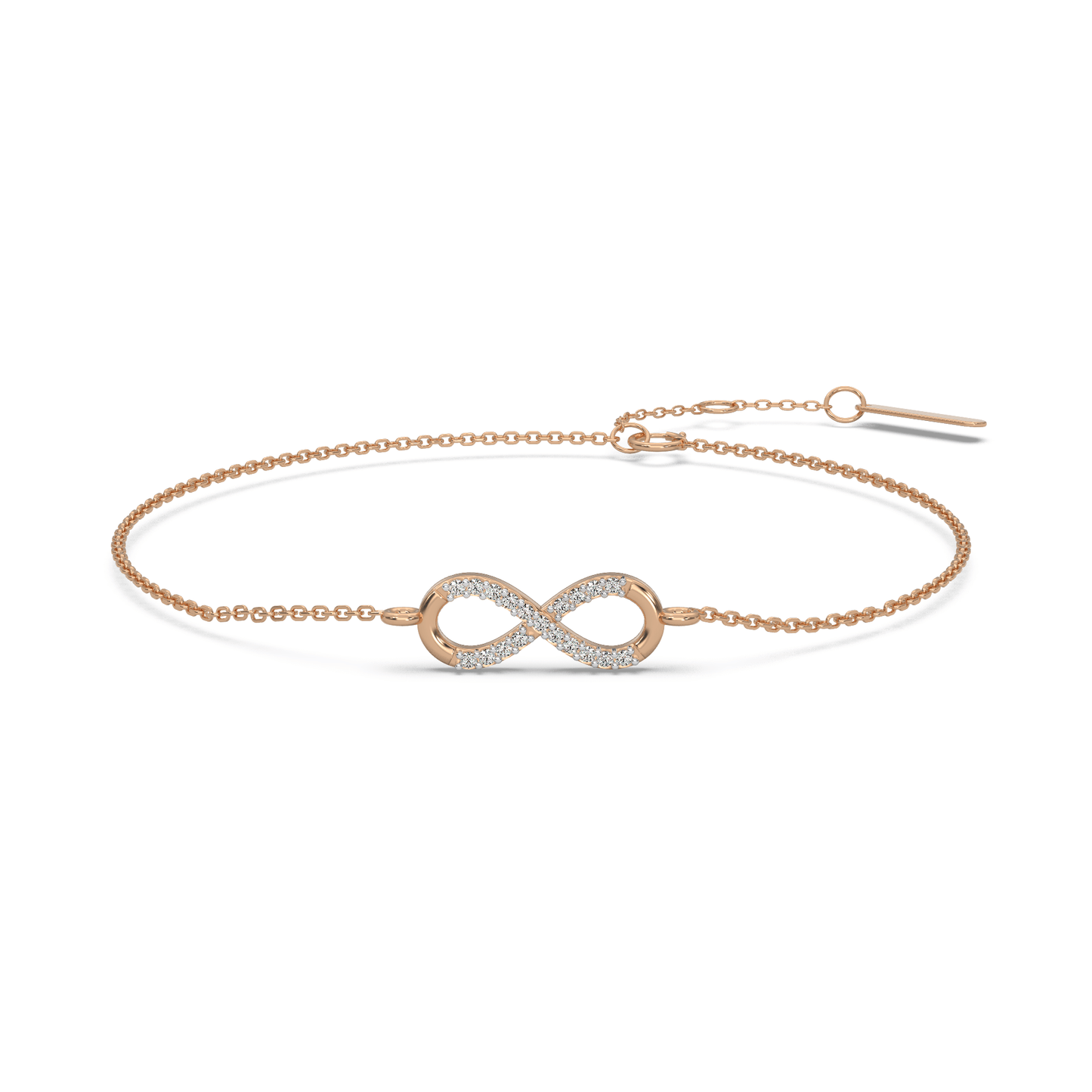 Eternal Embrace Diamond Infinity Bracelet